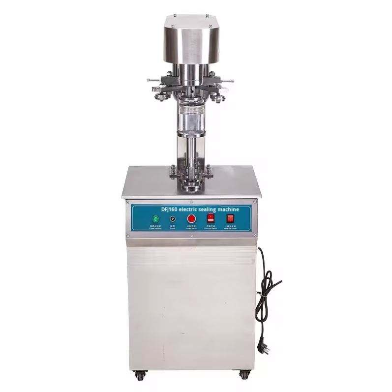 Máy đóng dấu thiếc bán tự động dọc