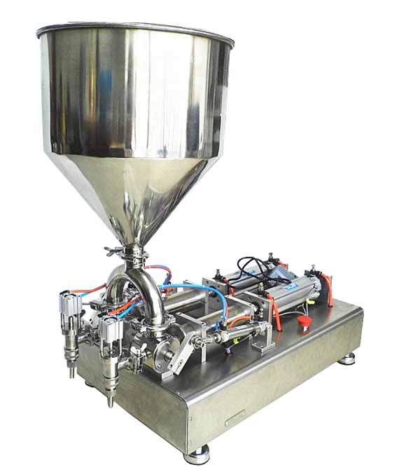 Double heads cream filling machine