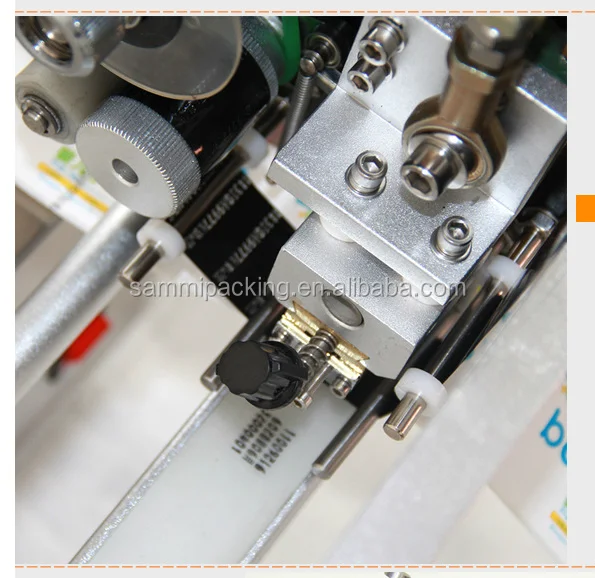Semi automatic Round Bottle Labeling Machine with date coder